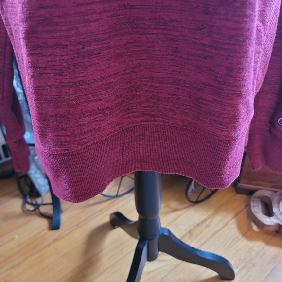 Champion French Terry Crew Neck Sweater Red - Picture 3 of 7